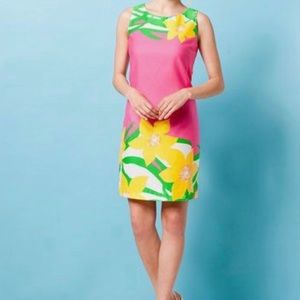 Lilly Pulitzer Dancing Daffodils Shift Dress